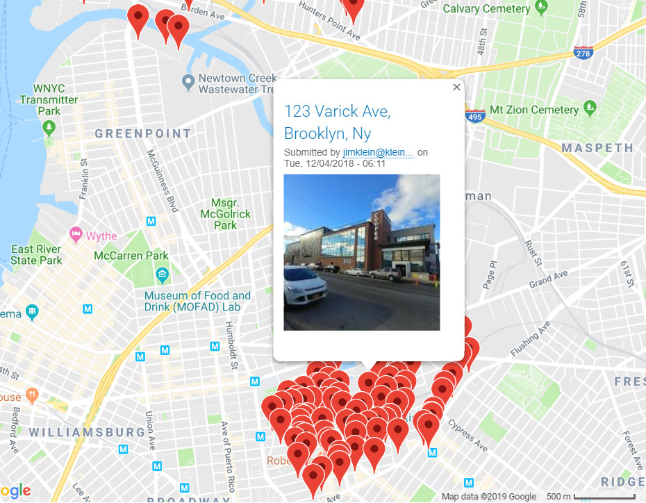 Bushwick Map